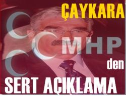 Çaykara MHP'den Açıklama 1